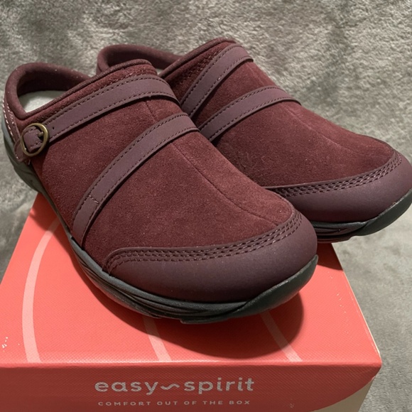 EASY SPIRIT EQUINOX 8M Dark Red - Picture 2 of 6